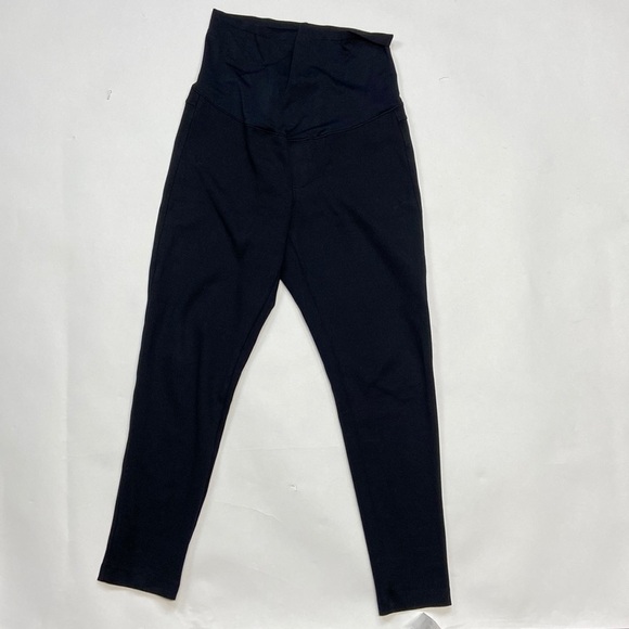 Gap Maternity Full Panel Skinny Ankle Stretch Ponte Lounge Activewear Leggings - Picture 12 of 15